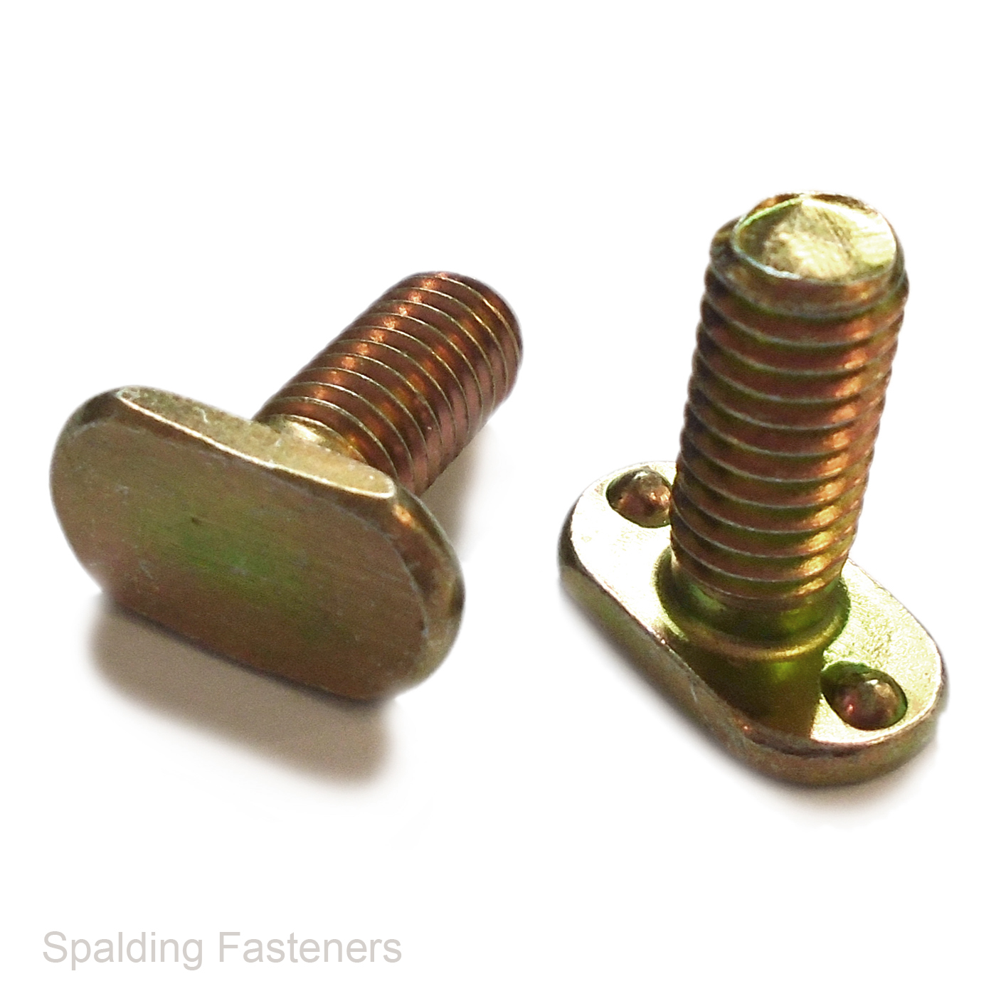 M6 X 16 T BOLTS YELLOW ZINC PLATED STEEL CHOOSE YOUR PACK SIZE eBay